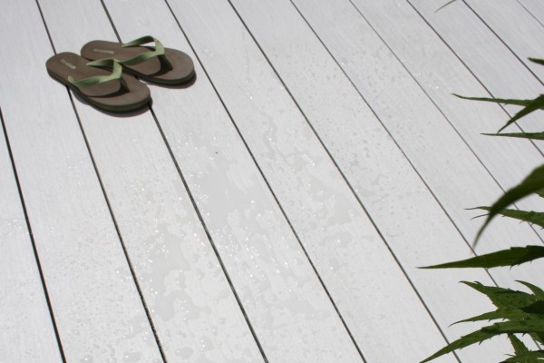 Террасная доска из ДПК Terrapol Практик моноколор Жемчуг (под заказ) купить в Сергиевом Посаде