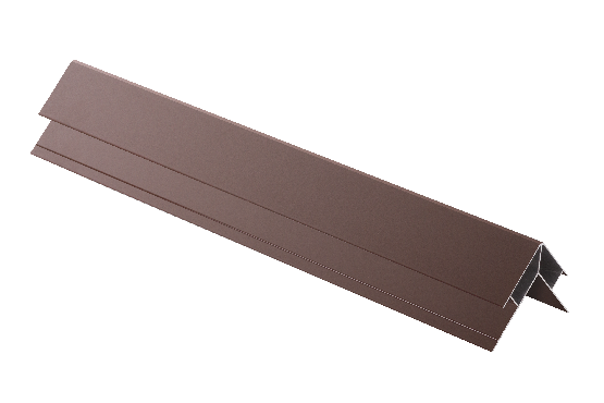 Угловой элемент наружный, алюминиевый,бурый купить в Сергиевом Посаде