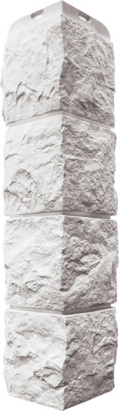 Угол наружный Альта-Профиль Туф ЭКО Белый купить в Сергиевом Посаде