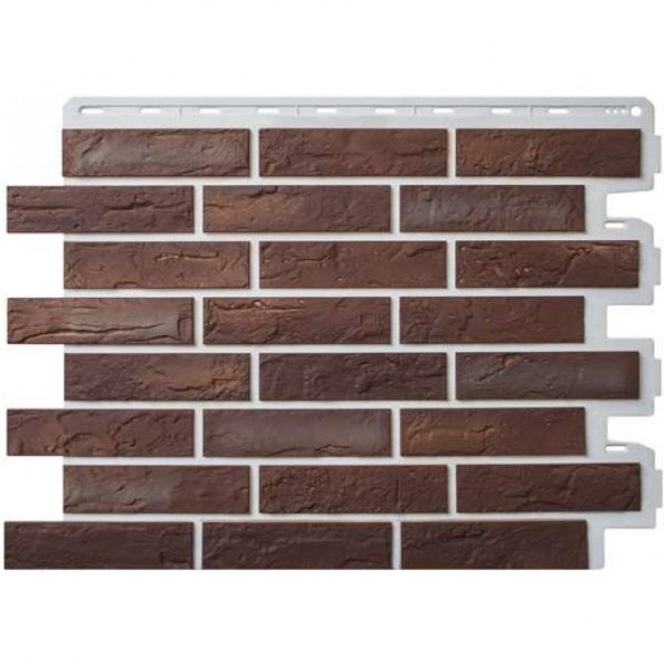 Фасадная панель Альта-Профиль Кирпич Рижский 01 купить в Сергиевом Посаде