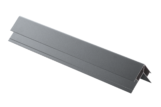 Угловой элемент наружный, алюминиевый, серый купить в Сергиевом Посаде