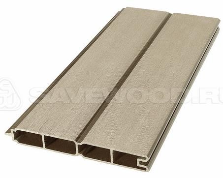 Заборный профиль из ДПК Savewood SW Agger матовый тик купить в Сергиевом Посаде