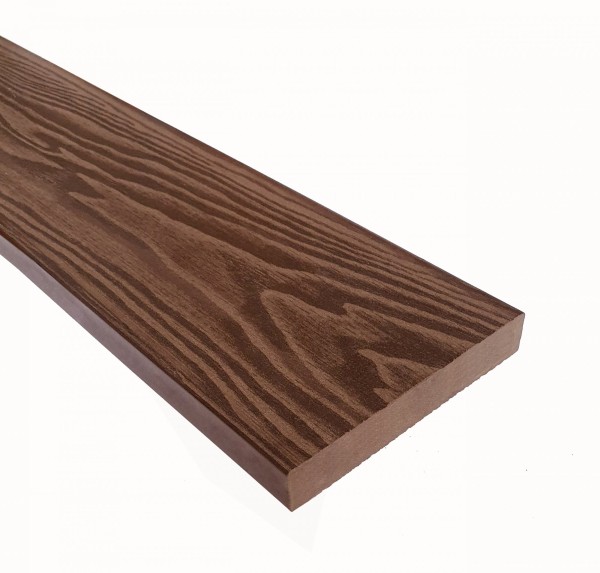 Террасная доска из ДПК Terrapol Смарт 3D Полнотелая без паза Орех Милано купить в Сергиевом Посаде