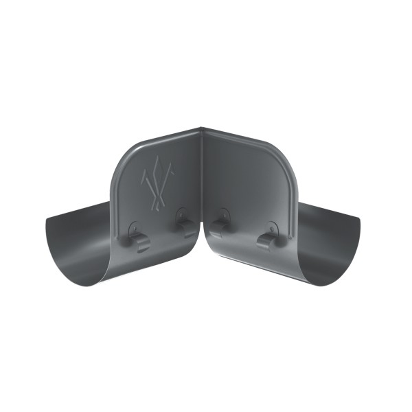 Водосток Aquasistem, система 125x90 - Ограничитель перелива угловой RR 23 Маренго купить в Сергиевом Посаде