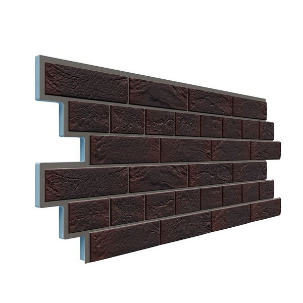 Фасадная термопанель Доломит Венецианский кирпич 20 мм Алтея купить в Сергиевом Посаде