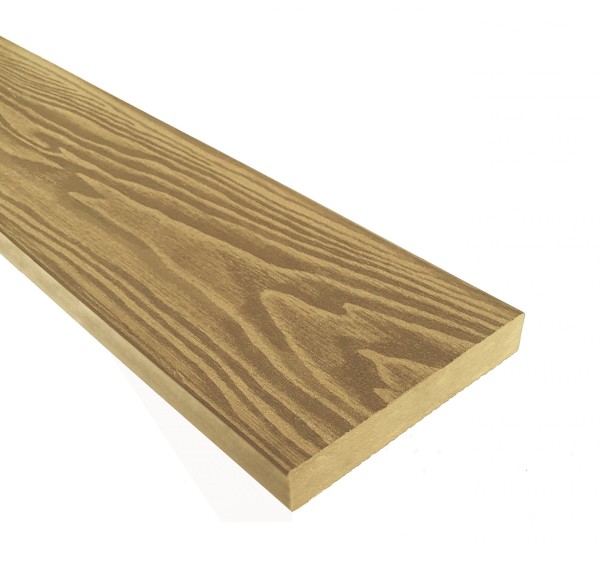 Террасная доска из ДПК Terrapol Смарт 3D Полнотелая без паза Дуб Севилья купить в Сергиевом Посаде