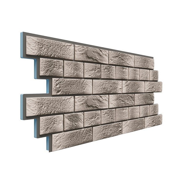 Фасадная термопанель Доломит Венецианский кирпич 20 мм Радос купить в Сергиевом Посаде