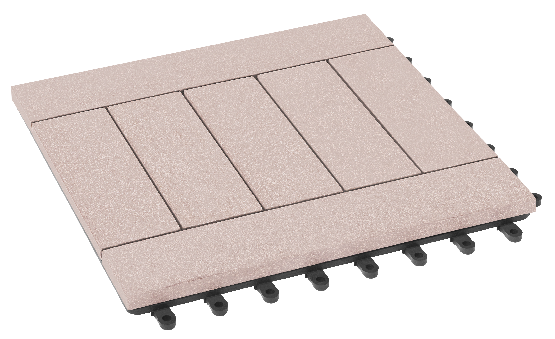 Модульный паркет ДПК GRINDERDECO Комфорт 5 Выбеленный дуб купить в Сергиевом Посаде