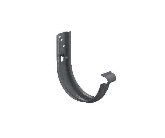 Водосток Aquasistem, Система 150/100 - Крюк крепления желоба универсальный с комплектом крепления RR 23 Маренго matt купить в Сергиевом Посаде