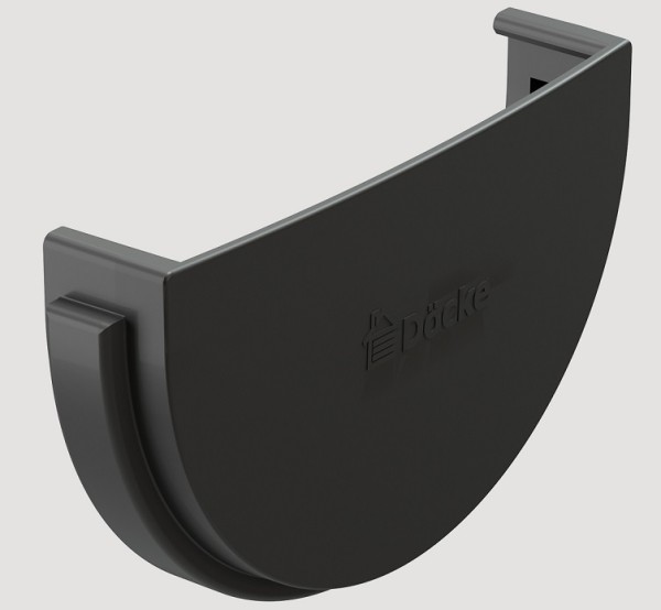 Заглушка желоба ПВХ Docke STANDART серый купить в Сергиевом Посаде