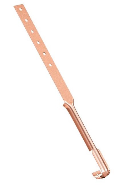 Водосток Aquasistem, система 125x90 - Поддержка желоба Медь купить в Сергиевом Посаде