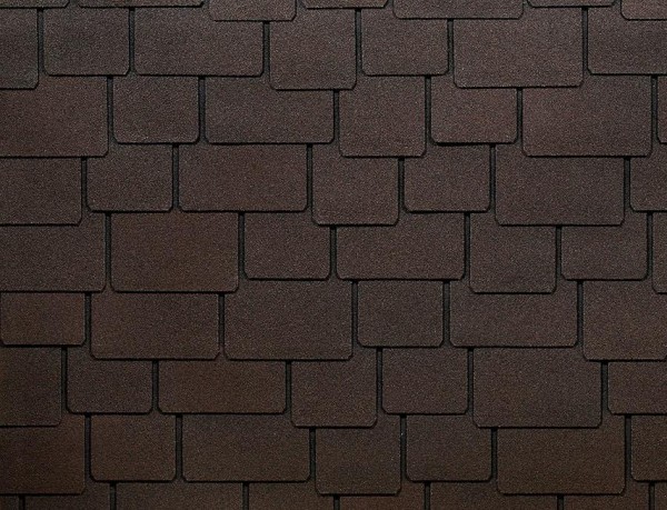 Гибкая черепица Docke, Lux, Саппоро, Зрелый каштан купить в Сергиевом Посаде