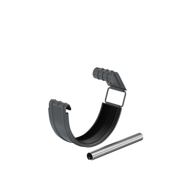 Водосток Aquasistem, система 125x90 - Соединитель желоба в комплекте RR 23 Маренго купить в Сергиевом Посаде