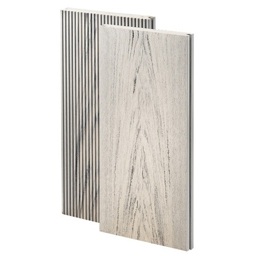 Террасная доска из ДПК Bruggan Multicolor Полнотелая 140мм Белый дым купить в Сергиевом Посаде