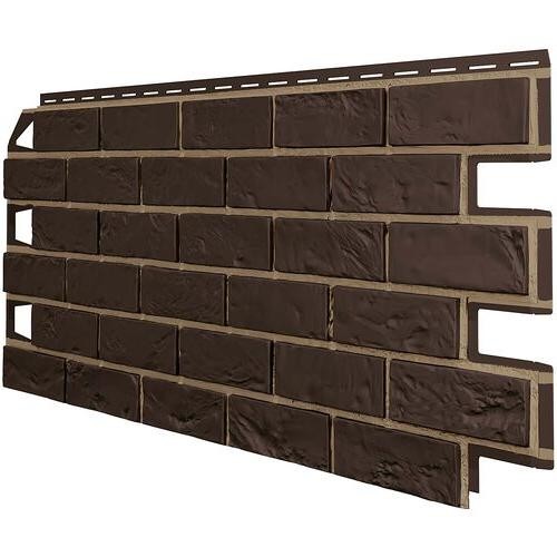 Фасадные панели ТЕХНОНИКОЛЬ Оптима Кирпич Тёмно-коричневый купить в Сергиевом Посаде