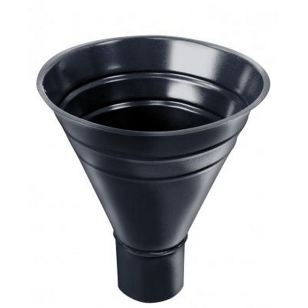 Водосток Grand Line 125x90 – Воронка водосборная RAL 7024 купить в Сергиевом Посаде