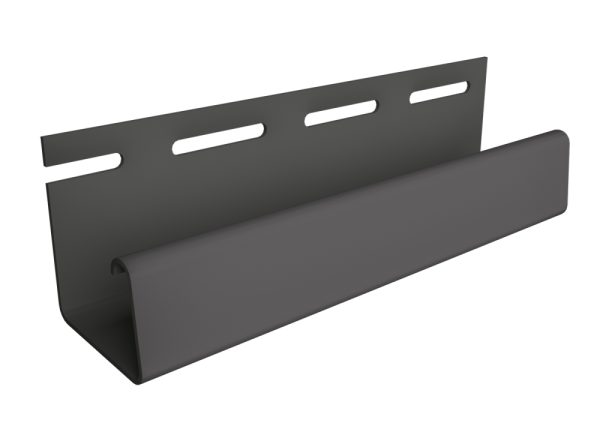 Фасадный J-профиль 30 мм Графитовый купить в Сергиевом Посаде