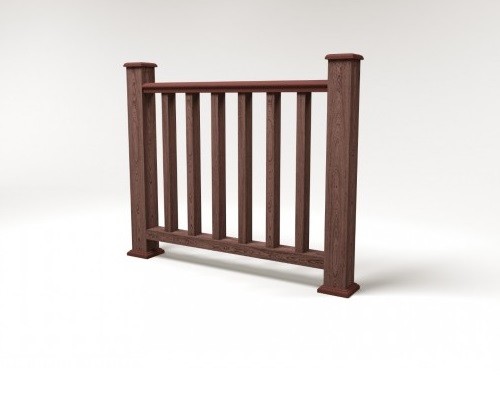 Ограждение из ДПК FG5 шоколад купить в Сергиевом Посаде