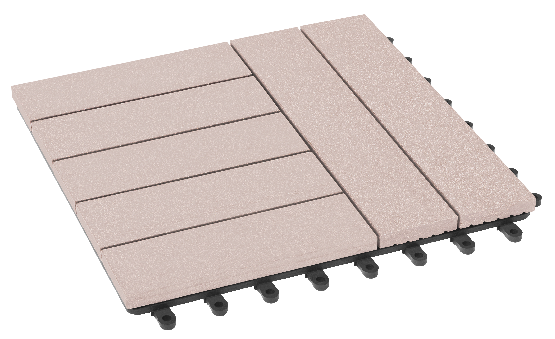 Модульный паркет ДПК GRINDERDECO Комфорт 4 Выбеленный дуб купить в Сергиевом Посаде