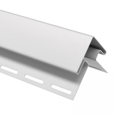 Угол внешний (наружный) для сайдинга, белый