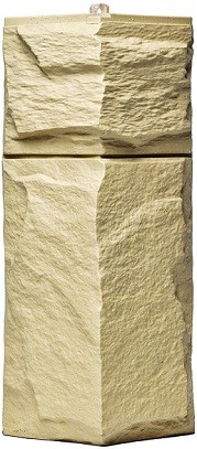 Угол T-Сайдинг-ЭКО-1 Гранит Леон - Амбер купить в Сергиевом Посаде