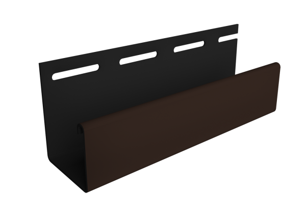 Фасадный J-профиль 30 мм Шоколадный купить в Сергиевом Посаде