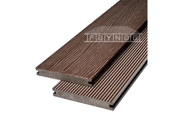 Террасная доска из ДПК Faynag Premium Massive 3D — Шоколад купить в Сергиевом Посаде