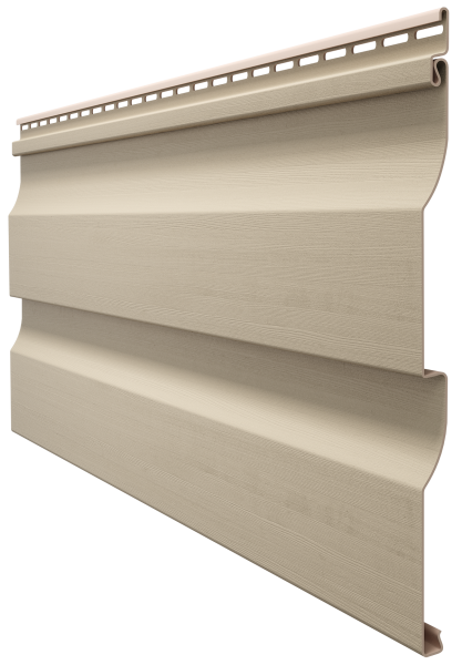 Виниловый сайдинг docke (дёке) - профиль D4,5D, крем-брюле купить в Сергиевом Посаде