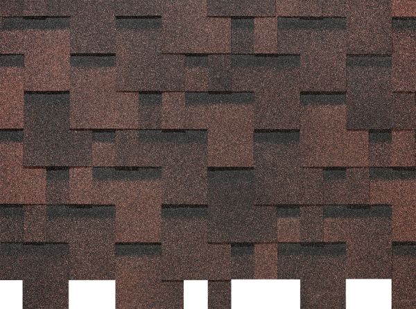 Гибкая черепица EURASIA Docke, Коллекция Лабиринт Коричневый купить в Сергиевом Посаде