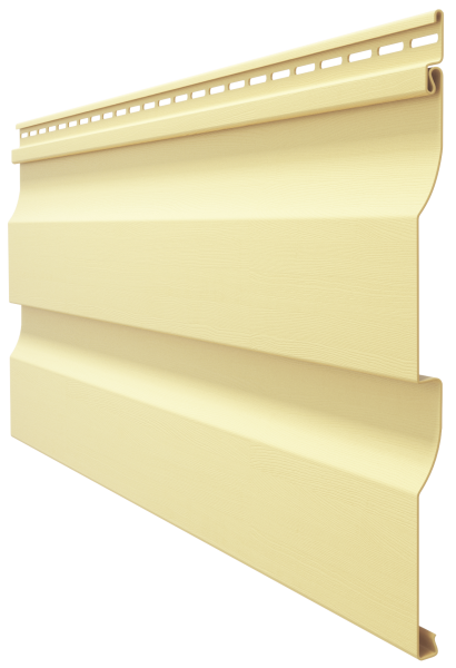 Виниловый сайдинг docke (дёке) - профиль D4,5D, лимон купить в Сергиевом Посаде