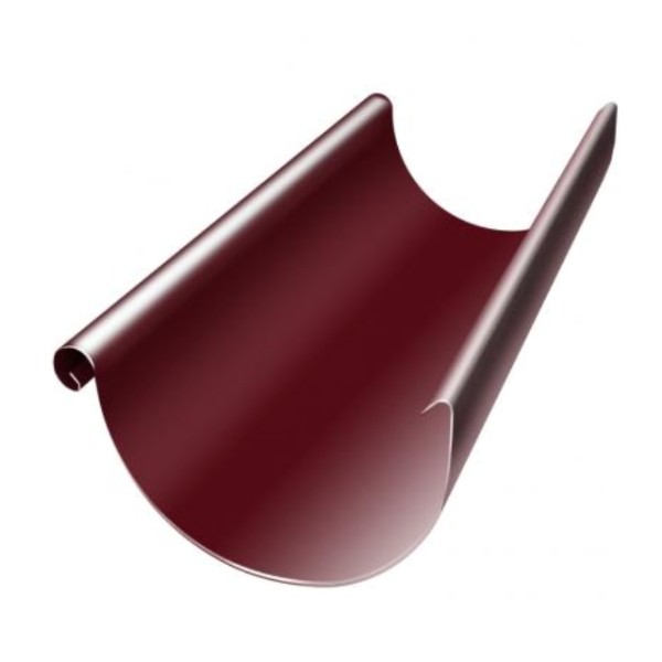 Водосток Grand Line 125x90 – Полукруглый желоб 3 метра RAL 3005 купить в Сергиевом Посаде