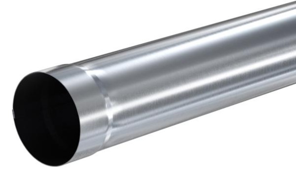 Водосток Aquasistem, Система 125x90 - Соединительная труба 3 метра оцинковка купить в Сергиевом Посаде