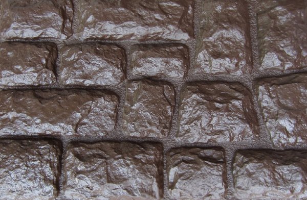 Фасадная панель Аэлит Камень крупный Коричневый купить в Сергиевом Посаде