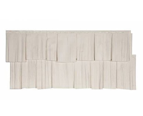 Фасадная панель T-Сайдинг-Щепа дуб ЭКО-1 Белый купить в Сергиевом Посаде