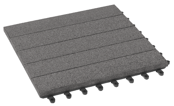 Модульный паркет ДПК GRINDERDECO Комфорт 3 Серый базальт купить в Сергиевом Посаде