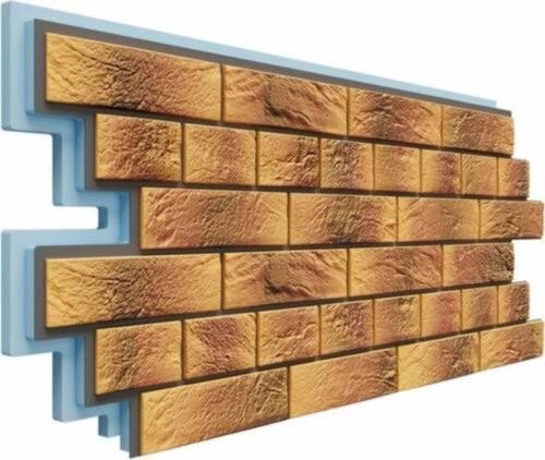 Термосайдинг Доломит Венецианский Кирпич 40 мм Нарва купить в Сергиевом Посаде