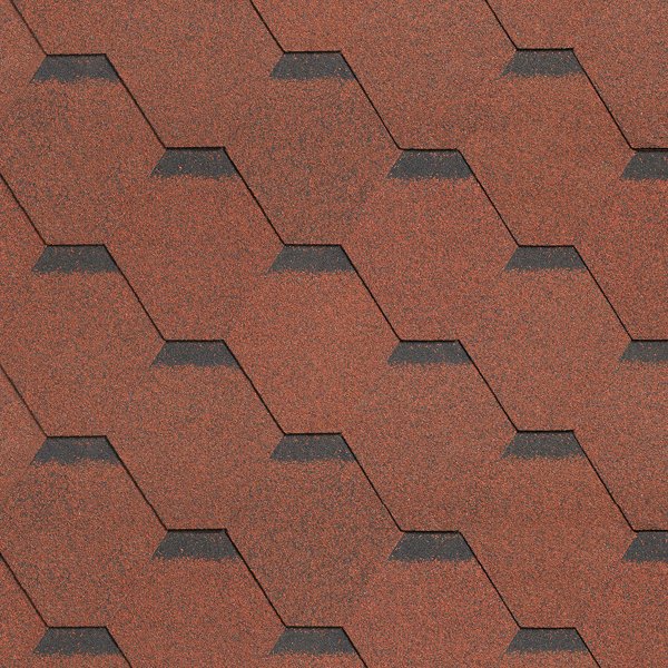 Гибкая черепица Shinglas, серия Ультра, коллекция Самба – Рубин купить в Сергиевом Посаде