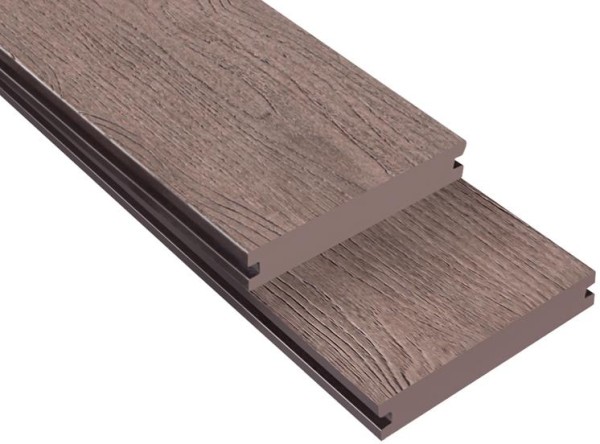 Террасная доска ДПК Outdoor 3D полнотелая NEVADA/CALIFORNIA BROWN коричневая микс купить в Сергиевом Посаде