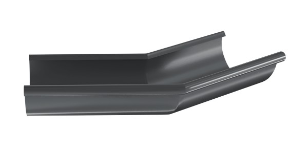 Водосток Aquasistem, система 125x90 - Угол желоба, наружный 135° RR 23 Маренго купить в Сергиевом Посаде