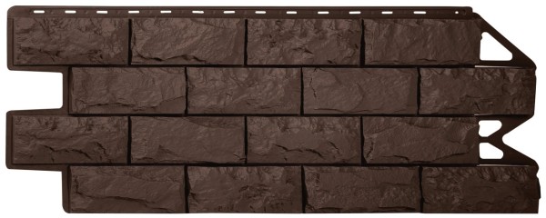 Фасадная панель Альта-Профиль Фагот ЭКО Коричневый купить в Сергиевом Посаде