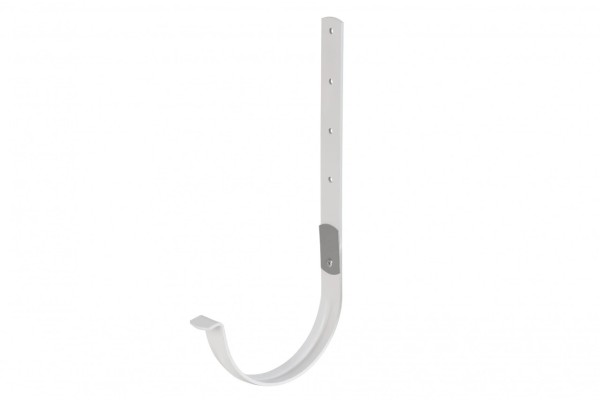 Водосток Альта-Профиль ПВХ – Кронштейн желоба металл (белый) купить в Сергиевом Посаде