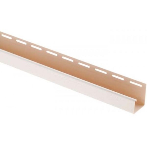 J-профиль Люкс Крашенный, T-15, ВН, Белый купить в Сергиевом Посаде