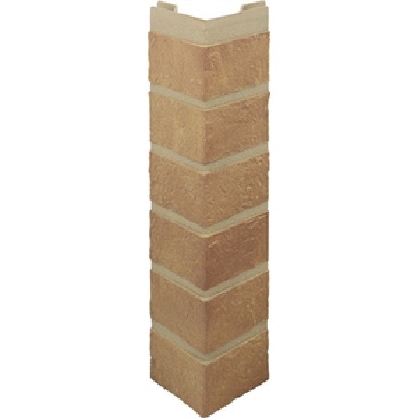 Наружный угол кирпич (бежевый), 0,47 х 0,1м купить в Сергиевом Посаде