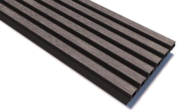 Реечные панели WOODVEX Lines Ultra Smoke gray купить в Сергиевом Посаде