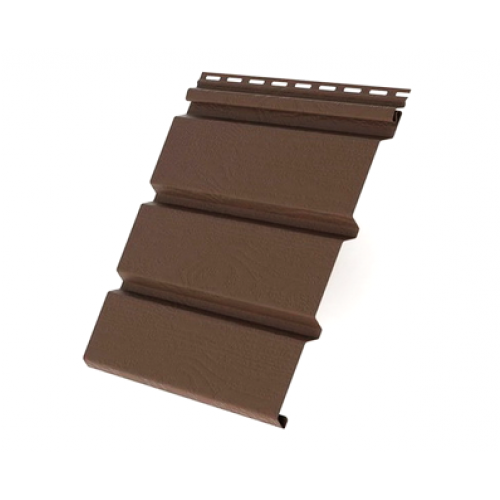 Софит без перфорации, коричневый купить в Сергиевом Посаде