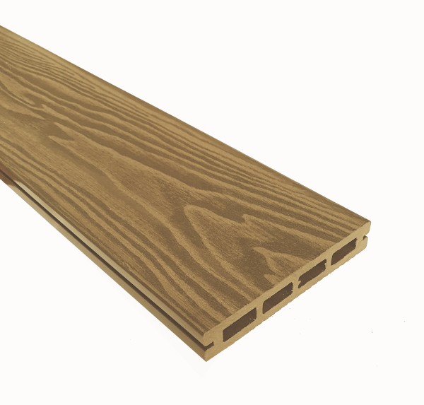 Террасная доска из ДПК Terrapol Смарт 3D Пустотелая с пазом Дуб Севилья купить в Сергиевом Посаде