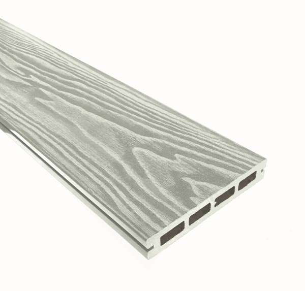 Террасная доска из ДПК Terrapol Смарт 3D Пустотелая с пазом Дуб беленый купить в Сергиевом Посаде