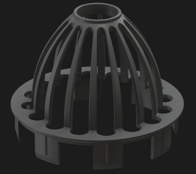 Сетка защитная Docke Premium ПВХ -  Графит