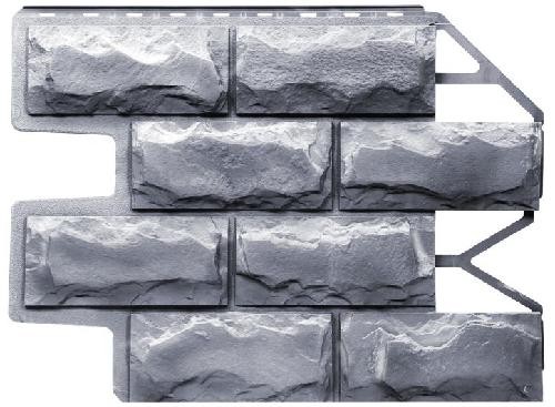 Фасадная панель FineBer Блок, Светло-серый купить в Сергиевом Посаде