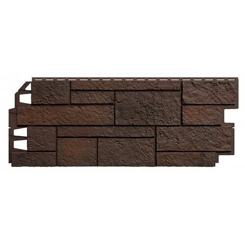 Фасадные панели ТЕХНОНИКОЛЬ Песчаник Тёмно-коричневый купить в Сергиевом Посаде